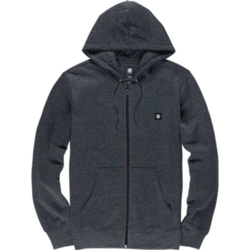 ELEMENT ZIP HOOD – 92 CHARCOAL HEATHER SMALL