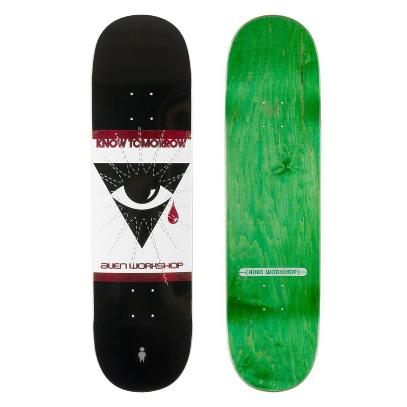 ALIEN WORKSHOP DECK – KNOW TOMORROW (8.5″) 8.5″