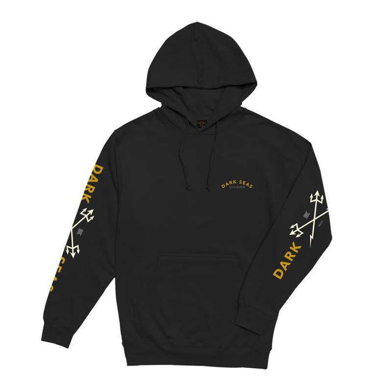 DARK SEAS HEADMASTER PREMIUM PULLOVER HOOD BLACK SMALL