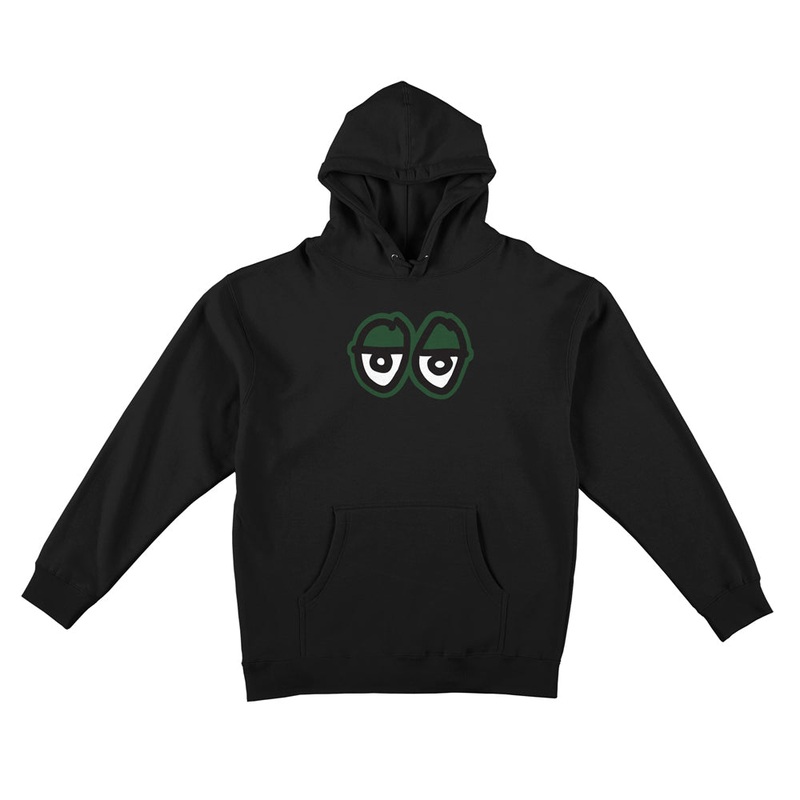 KROOKED EYES LG PO HOOD BLACK SMALL