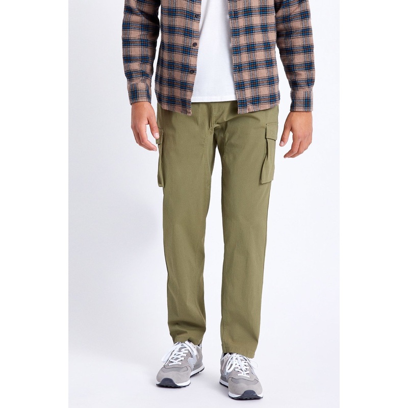 BRIXTON JUPITER CARGO PANT MILITARY OLIVE SMALL