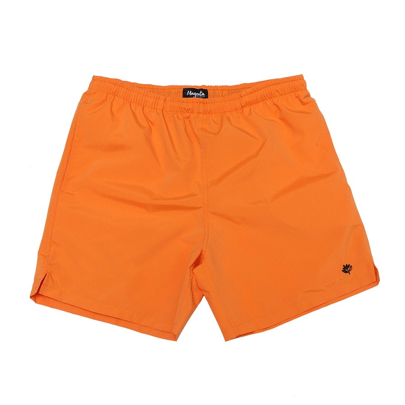 MAGENTA NYLON SHORTS ORANGE SMALL