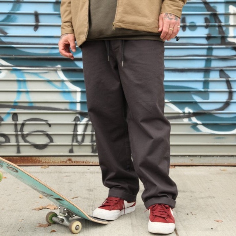 THEORIES PANTS STAMP LOUNGE BLACK SMALL