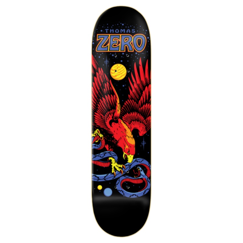 ZERO DECK – FLOCKED THOMAS EAGLE & SNAKE (8.25″) 8.25″