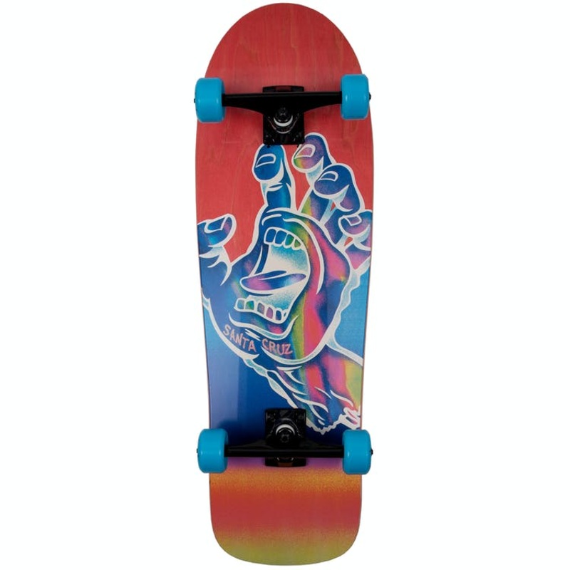SANTA CRUZ COMPLETE CRUZER IRIDESCENT HAND (9.7″ X 31.7″) 9.7″