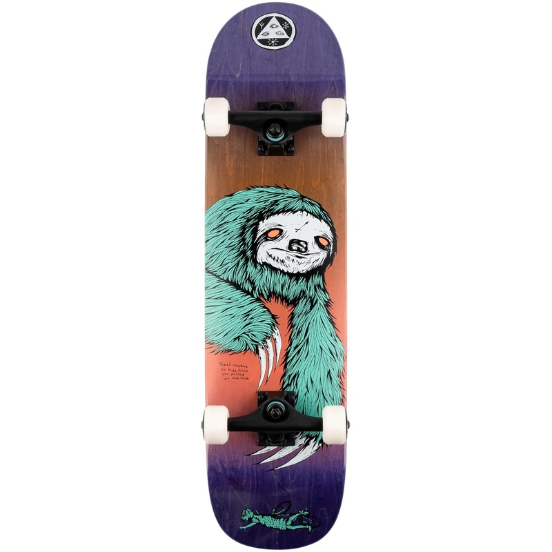 WELCOME COMPLETE – SLOTH PURPLE STAIN (8″) 8″