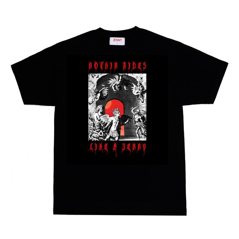 JENNY T-SHIRT DEVIL GOAT MED