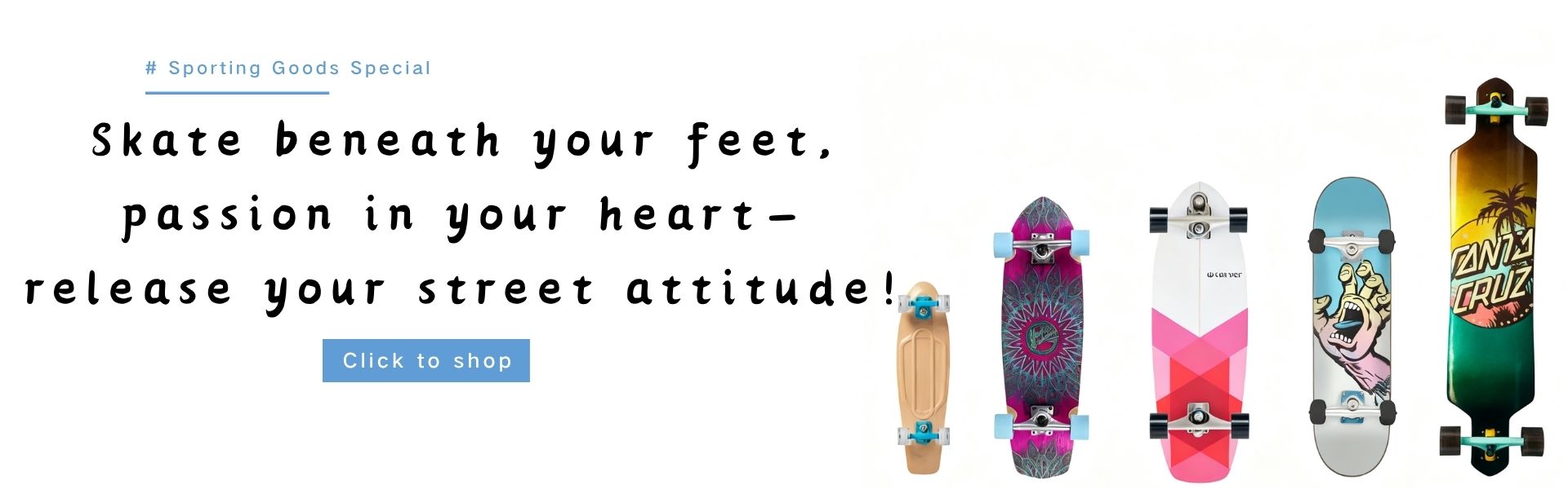 Skateboards for Bold Riders — Ride Faster, Jump Higher, Push Harder